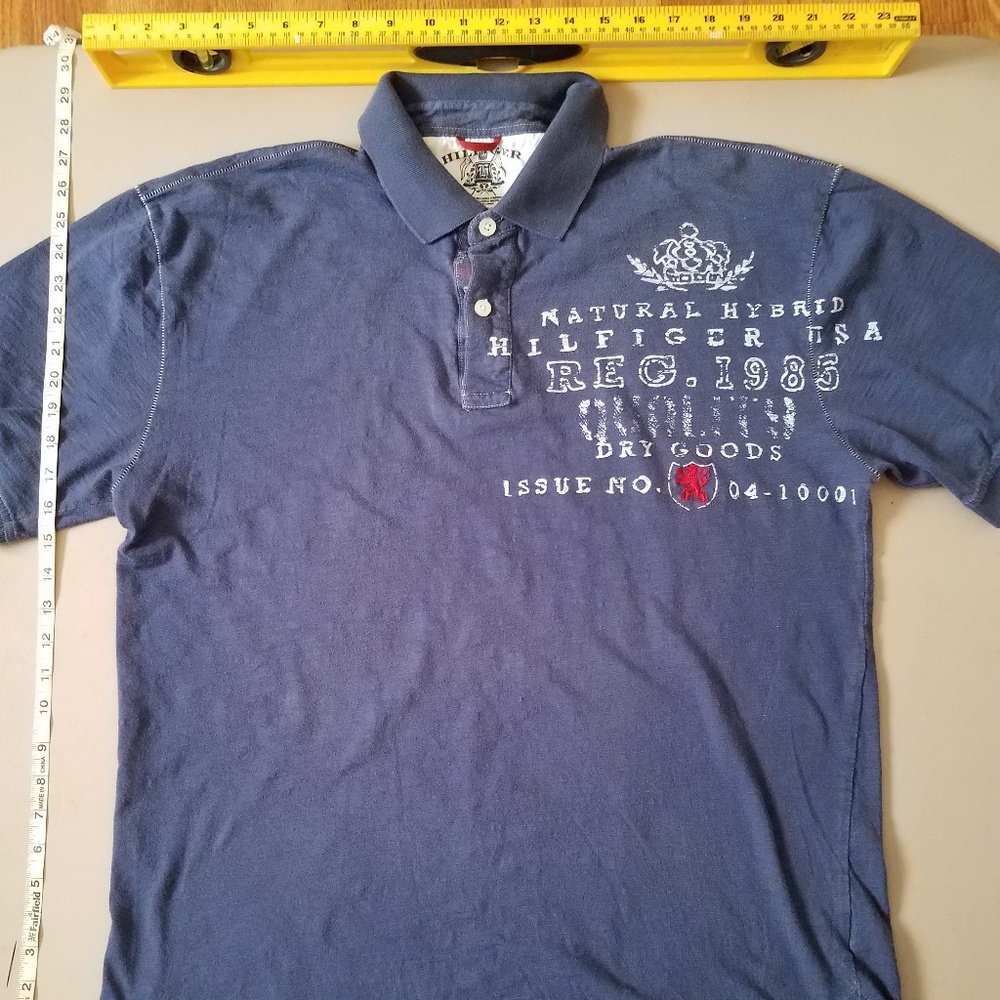 Tommy Hilfiger Mens Size XL Extra Large Polo Shirt